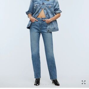 Madewell 90s straight 24P Rondell wash